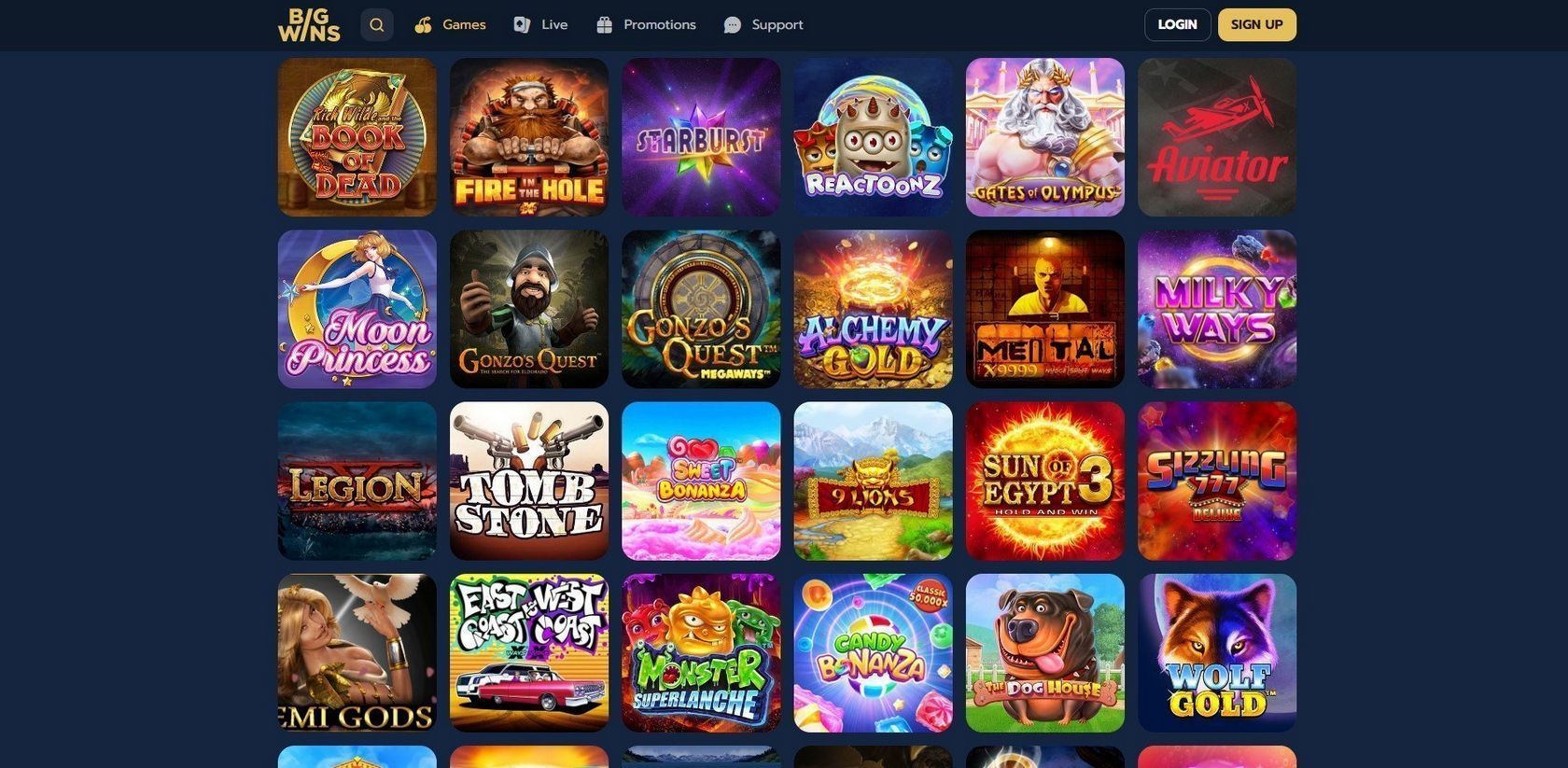 BigWin Casino site Live online casino Testimonial