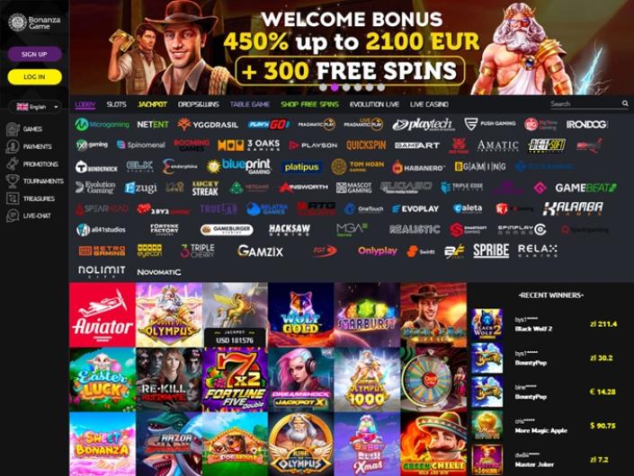 BonanzaGame Casino - Twoje miejsce na najlepsze gry online